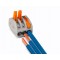 Conector Emenda Simples 3 Polos Flex 0,08-4mm / Rig 0,08-2,5mm WAGO